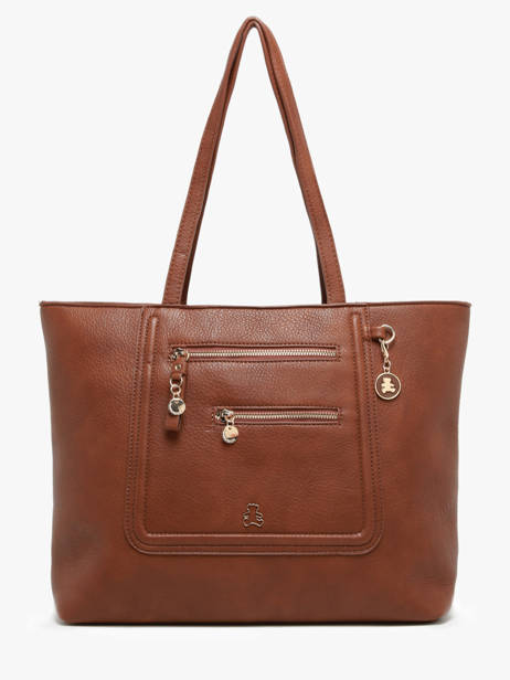 Shopping Bag Zip Lulu castagnette Brown zip WILLIANA