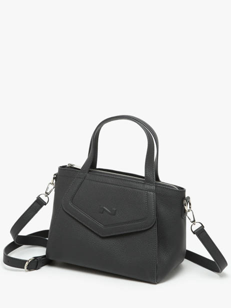 Sac à Main Cacao Cuir Nathan baume Gris candy 6 vue secondaire 2