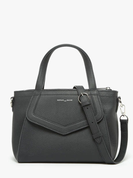 Sac à Main Cacao Cuir Nathan baume Gris candy 6 vue secondaire 4