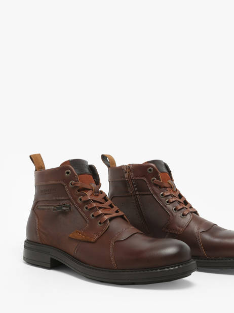 Boots Biblic In Leather Redskins Brown men BIBLIC other view 1