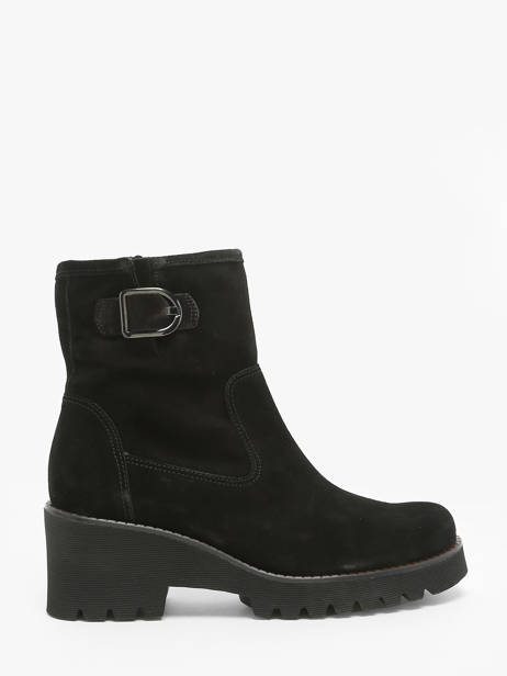 Boots En Cuir Gabor Noir women 47