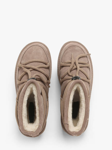 Boots Platform Mountain Colors of california Beige women CYWPLA12 other view 4