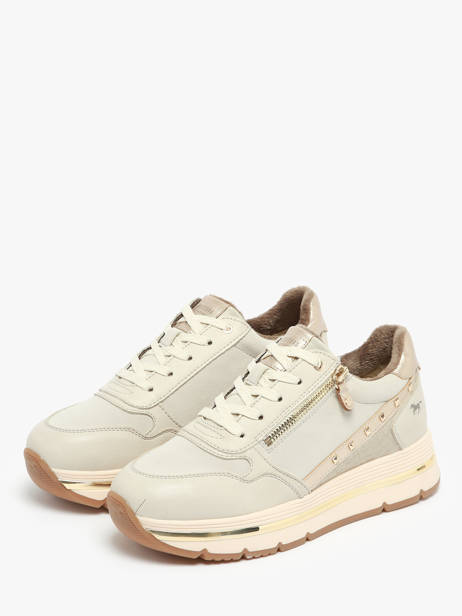 Sneakers Mustang Beige women 1498301 other view 1