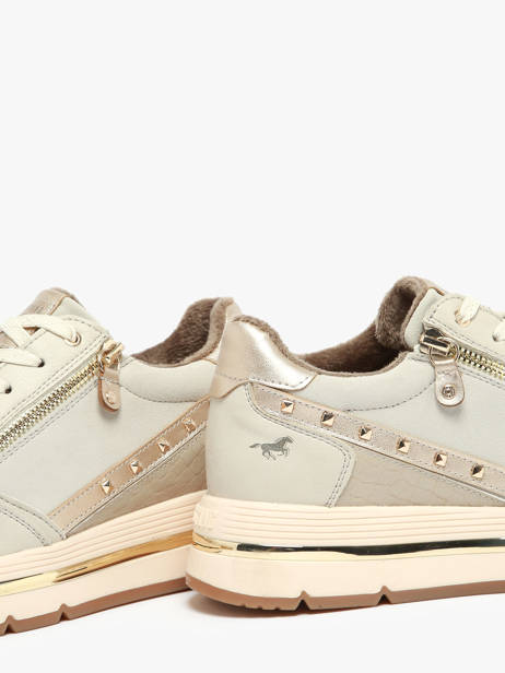 Sneakers Mustang Beige women 1498301 other view 2