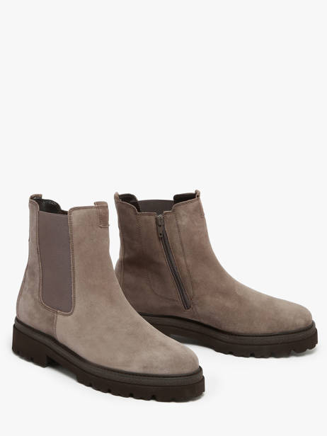 Chelsea Boots En Cuir Gabor Marron women 10 vue secondaire 2