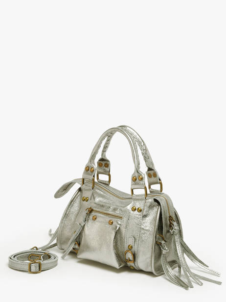 Crossbody Bag Nine Leather Milano Silver nine NI24091 other view 2