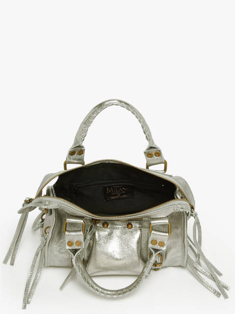 Crossbody Bag Nine Leather Milano Silver nine NI24091 other view 3