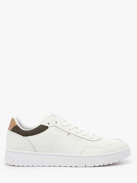 Sneakers En Cuir Tommy hilfiger Blanc men 5369YBL