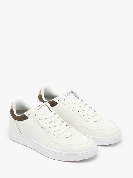 Sneakers En Cuir Tommy hilfiger Blanc men 5369YBL vue secondaire 1