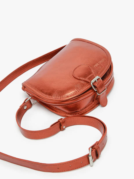 Leather Le Bohemien Ginger Crossbody Bag Paul marius Orange ginger BOHEMGIN other view 2