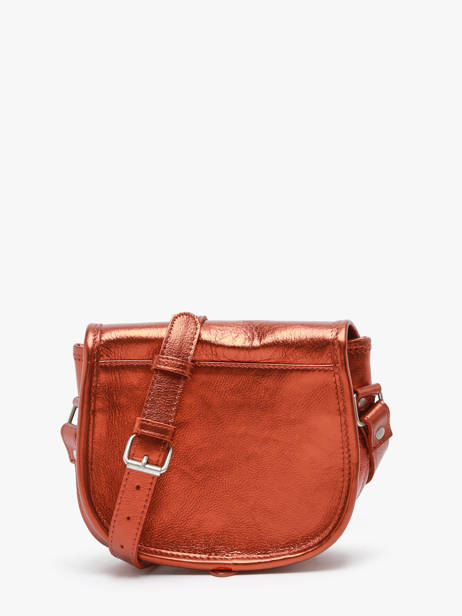 Leather Le Bohemien Ginger Crossbody Bag Paul marius Orange ginger BOHEMGIN other view 4