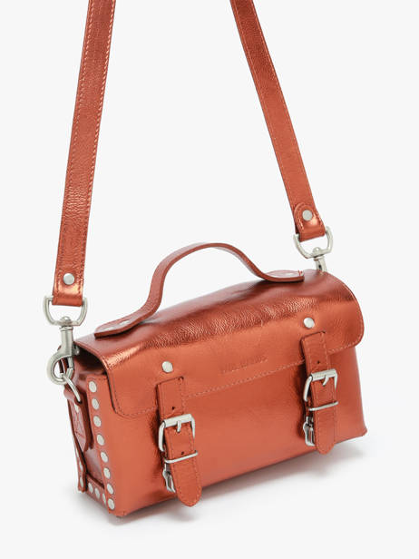 Leather L'artisan Ginger Crossbody Bag Paul marius Orange ginger ARTISGIN other view 2