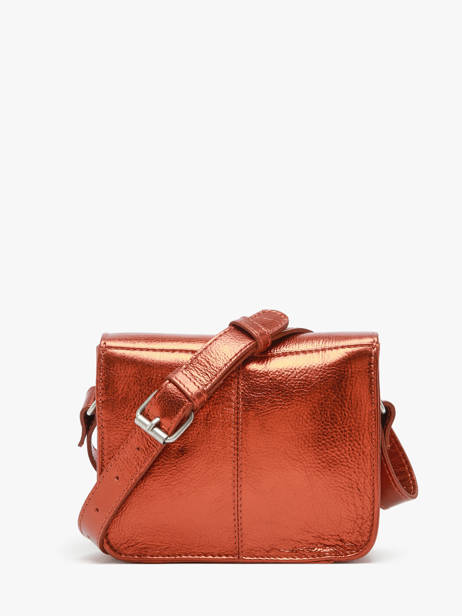 Sac Bandoulière L'essentiel Ginger Cuir Paul marius Orange ginger ESSENGIN vue secondaire 4