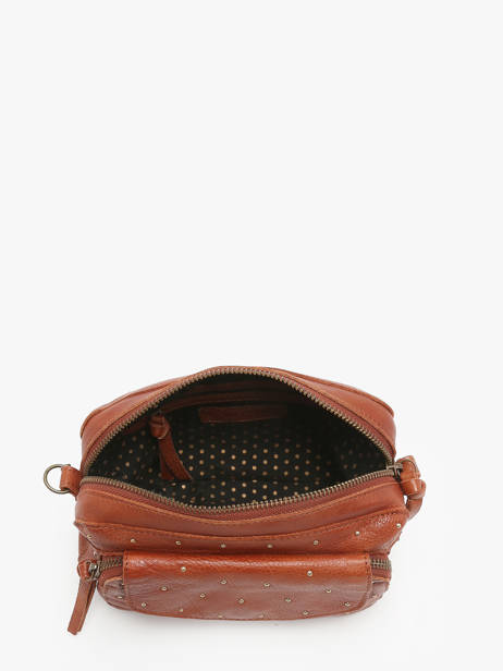 Shoulder Bag Naina Stud Leather Pieces Brown naina stud 17148664 other view 3