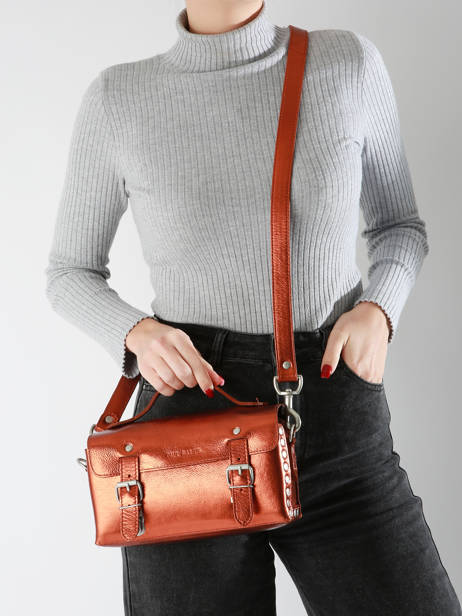 Leather L'artisan Ginger Crossbody Bag Paul marius Orange ginger ARTISGIN other view 1