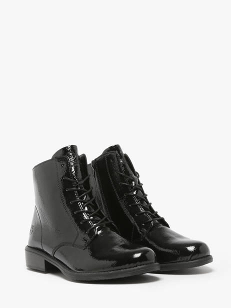 Boots In Leather Remonte Black women - D0F73-00 other view 1