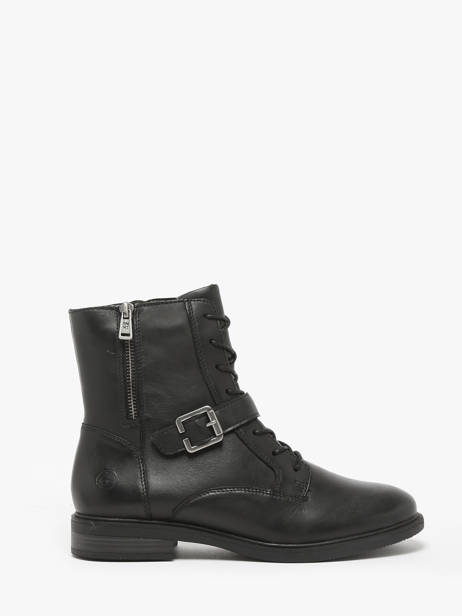 Boots In Leather Remonte Black women - D1U70-00