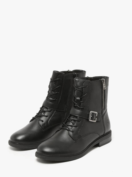 Boots In Leather Remonte Black women - D1U70-00 other view 1