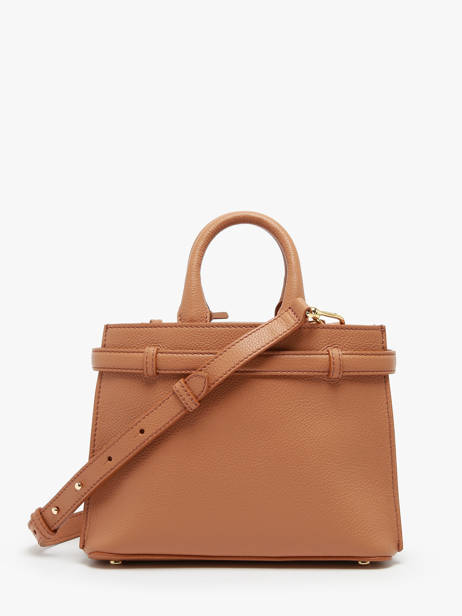 Sac BandouliÃ¨re Faubourg Cuir Lancel Marron faubourg A13527 vue secondaire 3