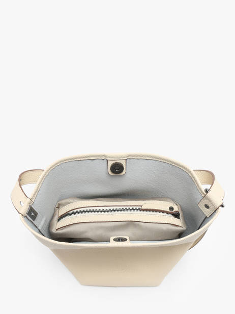 Shoulder Bag Backpack S Cavalier Leather Etrier Beige cavalier ECLR126S other view 4