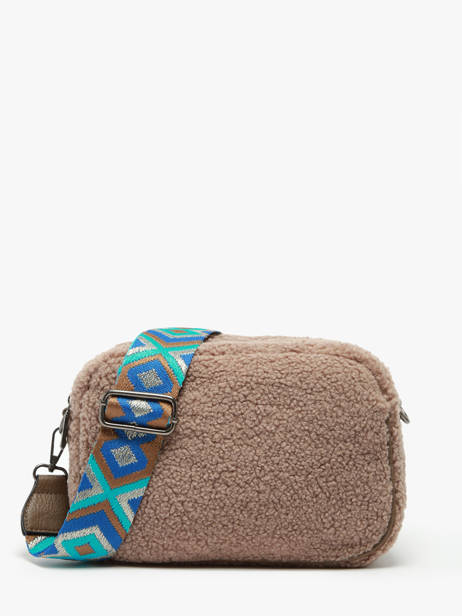 Sac Bandoulière Fur Miniprix Beige fur 3929