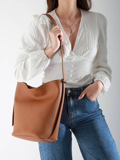 Shoulderbag Backpack M Cavalier Leather Etrier Brown cavalier ECLR126M other view 1