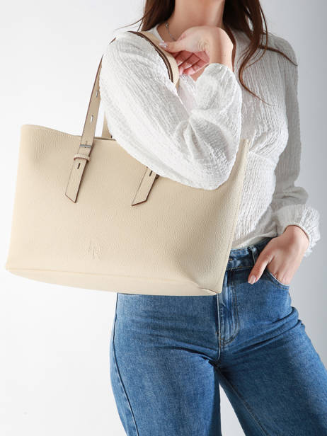 Shoulder Bag Cavalier Leather Etrier Beige cavalier ECLR127M other view 1