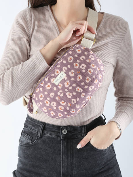 Belt Bag Bindi atelier Violet bengal B other view 1