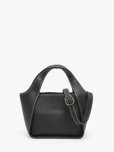 Crossbody Bag S Foudre Leather Etrier Black foudre EFOD107S other view 4