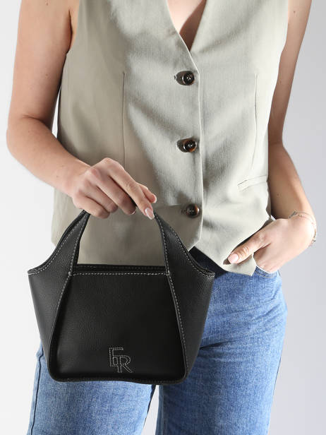 Crossbody Bag S Foudre Leather Etrier Black foudre EFOD107S other view 1