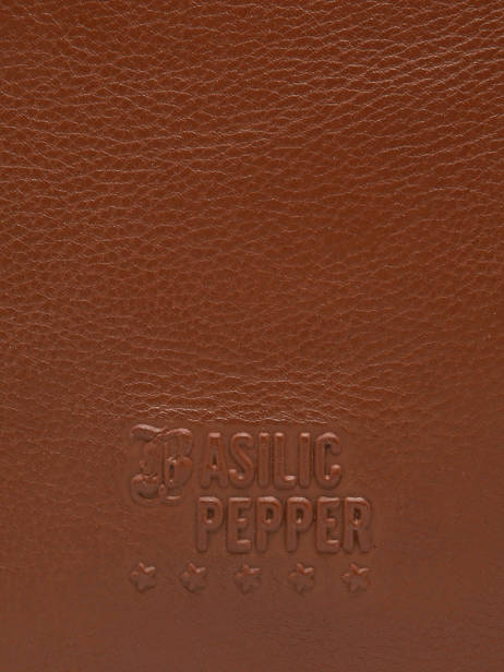 Shoulder Bag Cow Leather Basilic pepper Brown cow BCOW2M other view 5