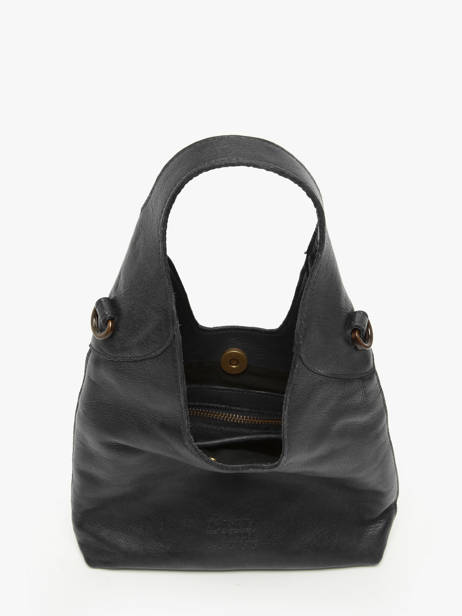 Shoulder Bag Cow Leather Basilic pepper Black cow BCOW2S other view 3