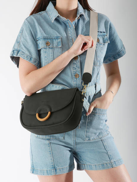 Shoulder Bag M Crocus Woomen Black crocus WCRO04 other view 1