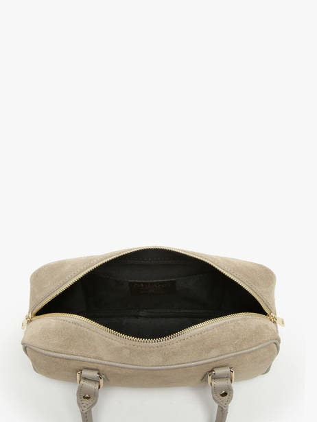 Satchel Velvet Caviar Leather Milano Beige velvet caviar VC24112 other view 3