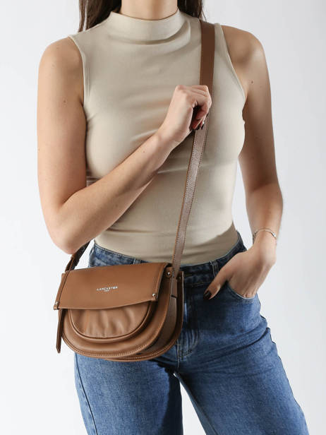 Sac Bandoulière Soft Selma Cuir Lancaster Marron soft selma 1 vue secondaire 1