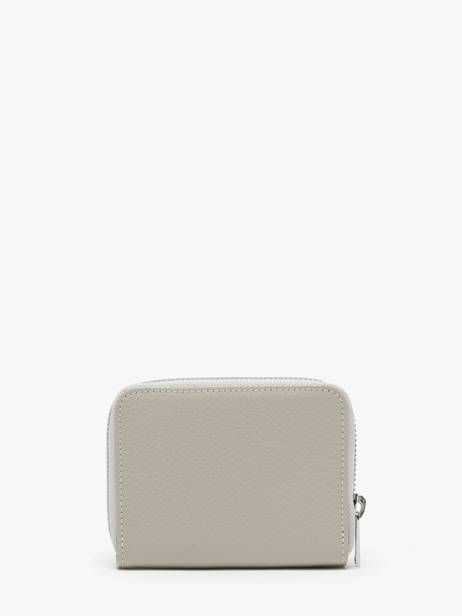 Leather Emilie Wallet Le tanneur Gray emily AZL355 other view 2