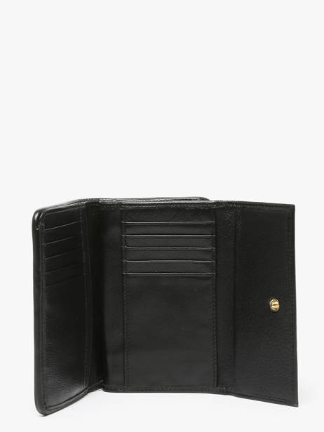 Wallet Leather Nat et nin Black vintage LOTTI other view 2