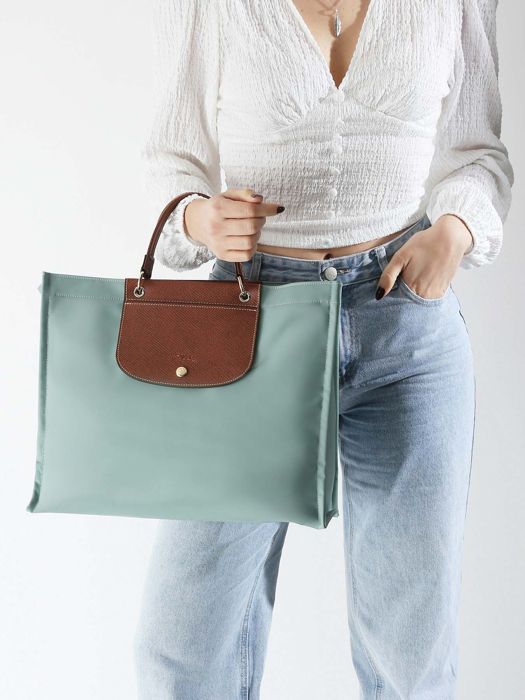 Longchamp Cabas longchamp du marché Sacs porté main Bleu