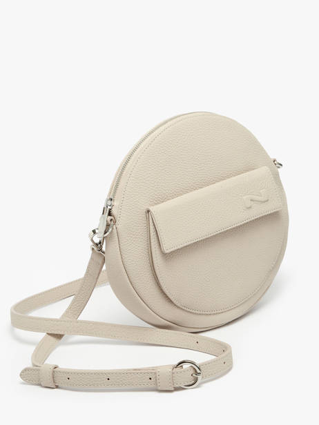 Leather Dorine Crossbody Bag Nathan baume Beige nathan 32PO other view 2