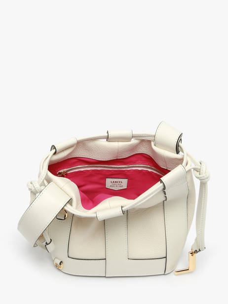 Crossbody Bag Elles Leather Lancel White elles A13357 other view 3