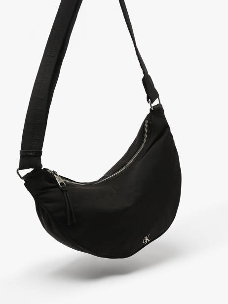 Shoulder Bag Luna Nylon Calvin klein jeans Black luna 4K3095G other view 2