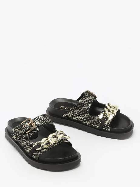 Sandales Fatema Guess Noir accessoires FATFAL03 vue secondaire 1