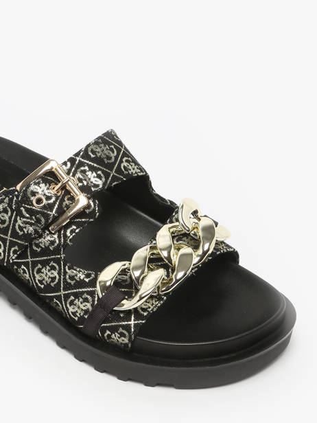 Sandales Fatema Guess Noir accessoires FATFAL03 vue secondaire 2