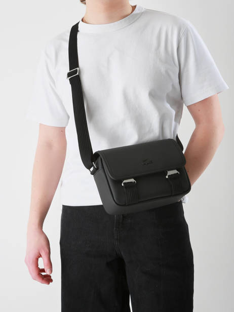 Crossbody Bag Lacoste Black men's classic NH4858HC other view 1