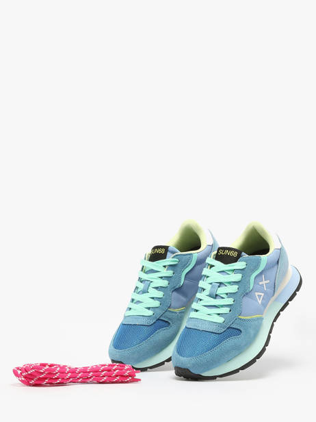 Sneakers Ally Color Explosion Sun68 Blue accessoires Z35204 other view 3