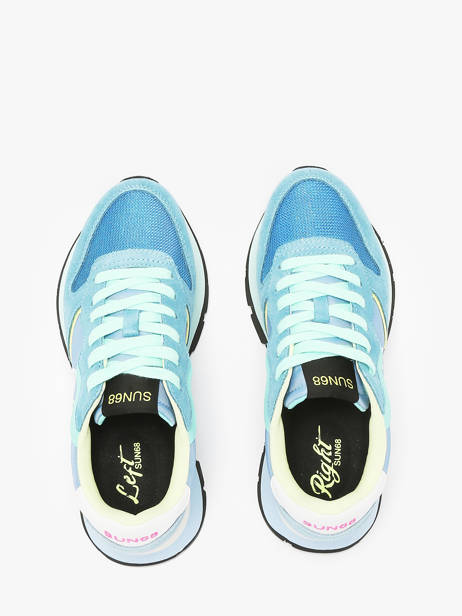 Sneakers Ally Color Explosion Sun68 Blue accessoires Z35204 other view 4