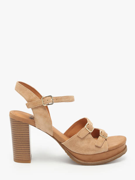 Escarpins Jouta En Cuir Mam'zelle Marron accessoires CSG1H31
