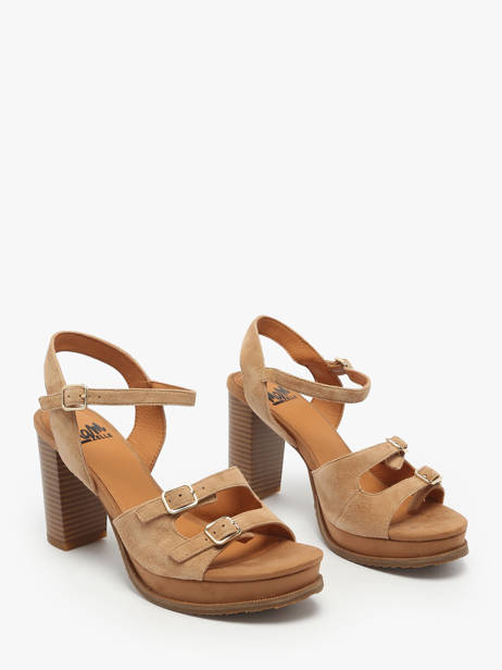 Escarpins Jouta En Cuir Mam'zelle Marron accessoires CSG1H31 vue secondaire 1