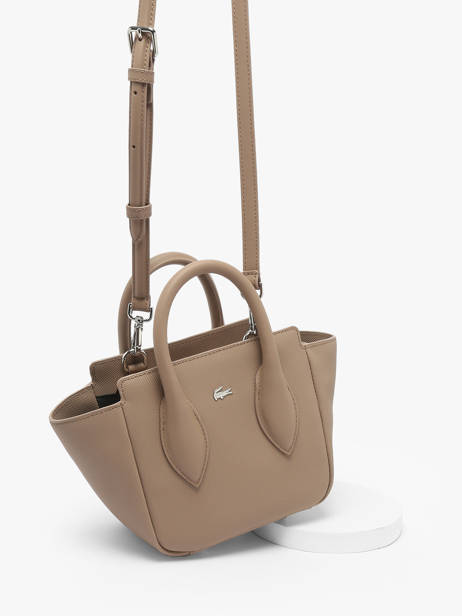 Sac Bandoulière Daily City Lacoste Beige daily city NF4959DZ vue secondaire 2