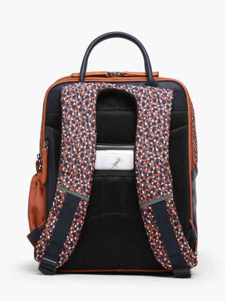 Sac à Dos 2 Compartiments Cameleon Marron vintage fantasy PBVGSD37 vue secondaire 4